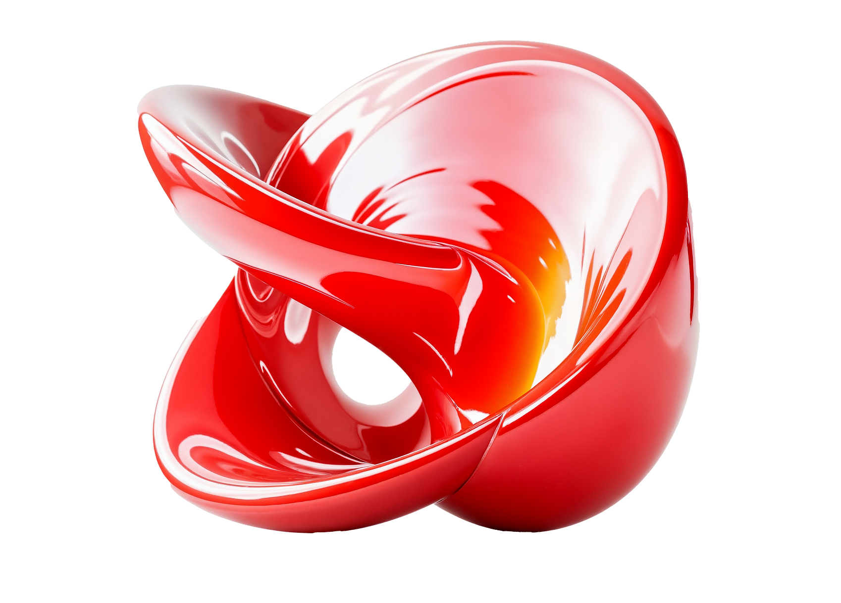 glossy-red